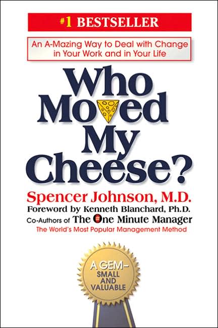 Who moved my cheese Spencer Johnson – Booksinsta