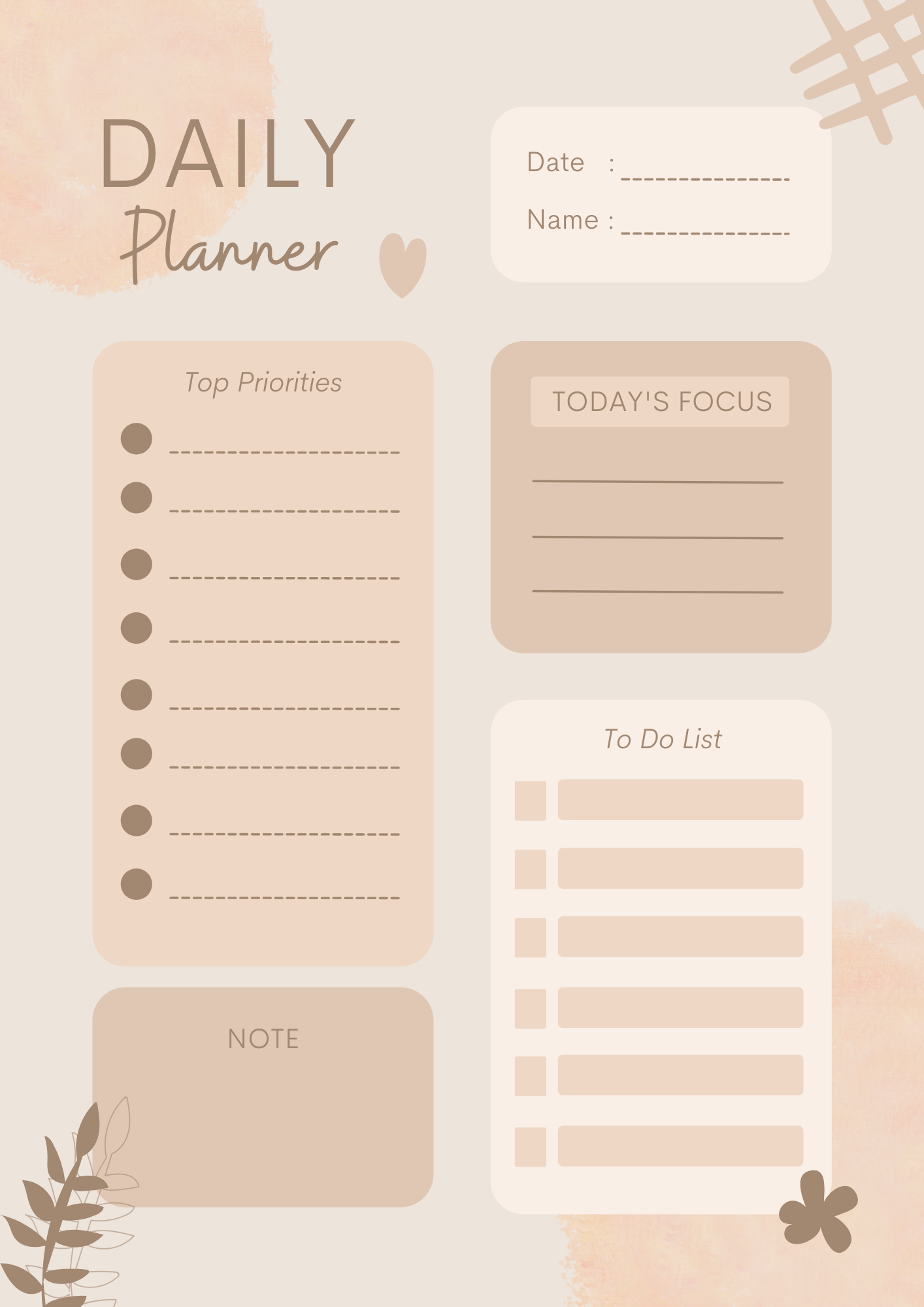 5 ideas to organize your diary - Booksinsta