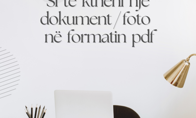Photo of How to return a document / photoin pdf format