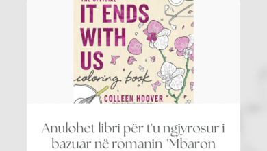 Photo of The coloring book based on the novel “It ends With Us” is cancelled.