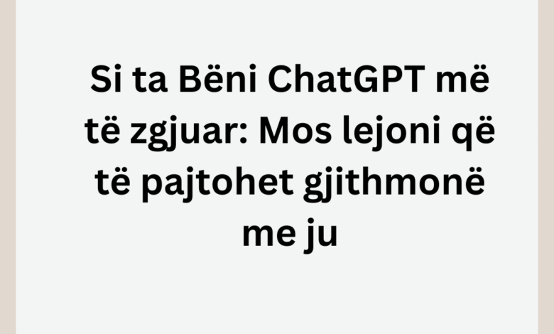 Photo of How to Make ChatGPT Smarter: Don’t Let It Always Agree With You