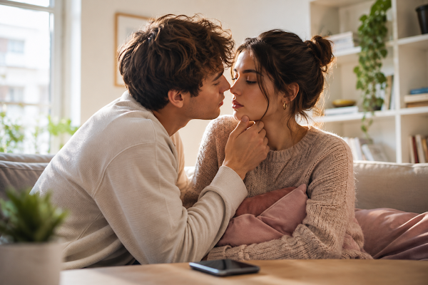 Romantic intimacy and self-care reflection