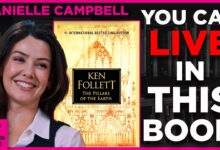 Photo of Danielle Campbell on Family Ties and The Pillars of the Earth